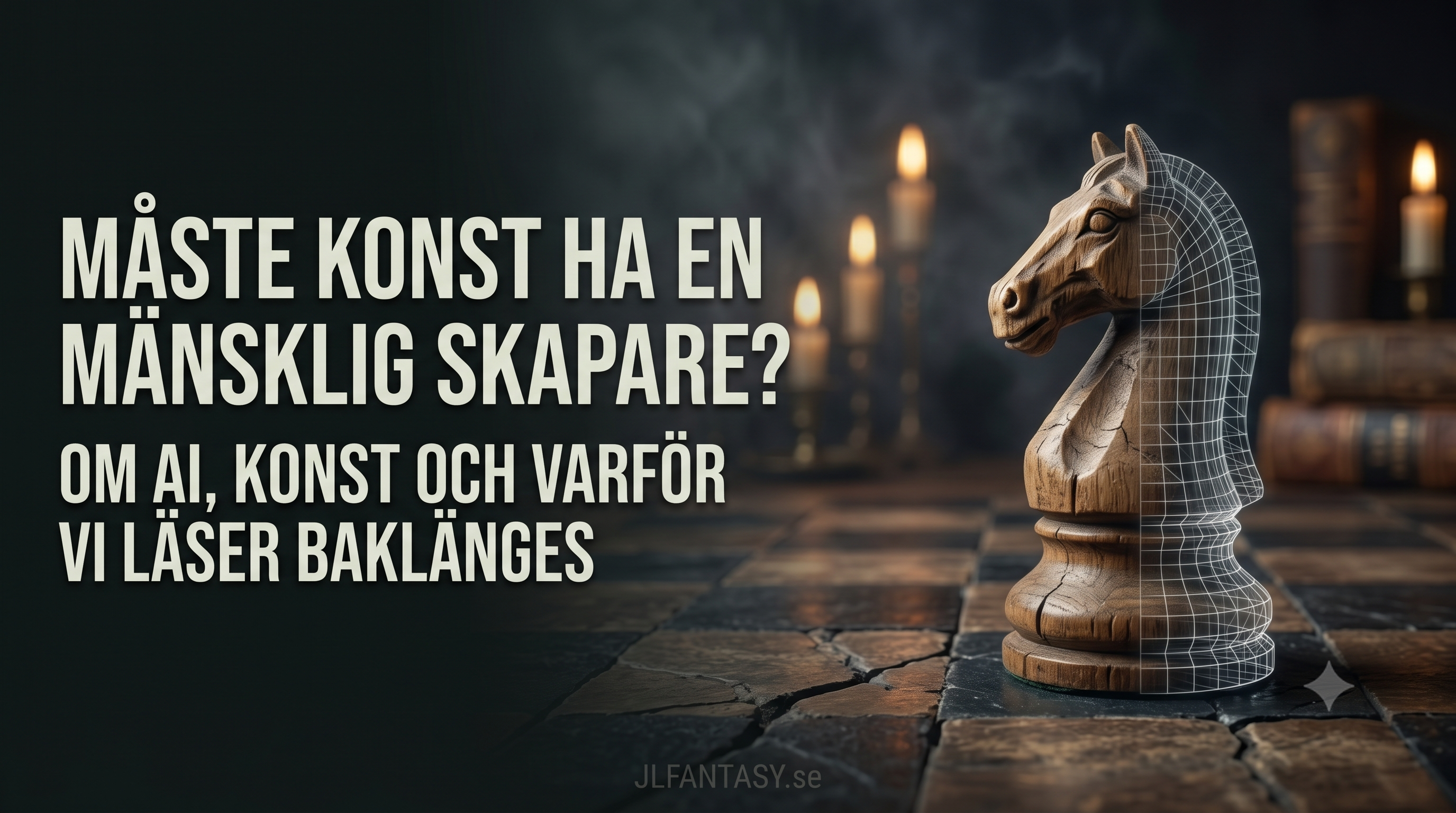 Måste konst ha en mänsklig skapare?