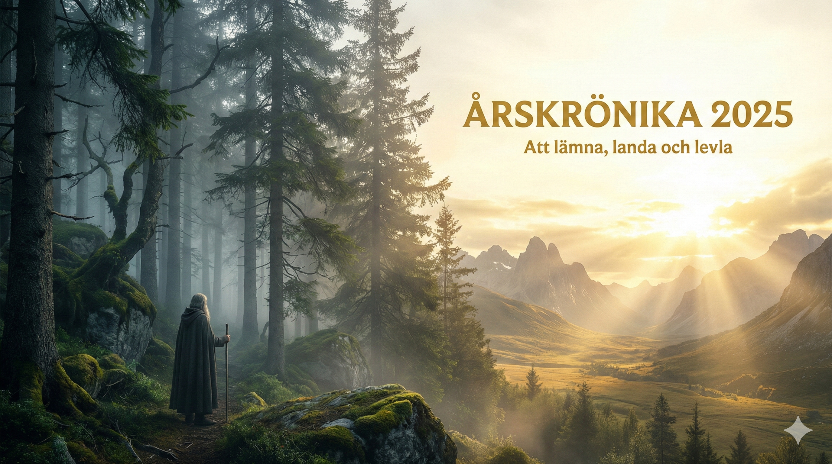 Årskrönika 2025: Att lämna, att landa och levla